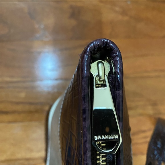 Brahmin leather large zip top leather - Picture 8 of 16